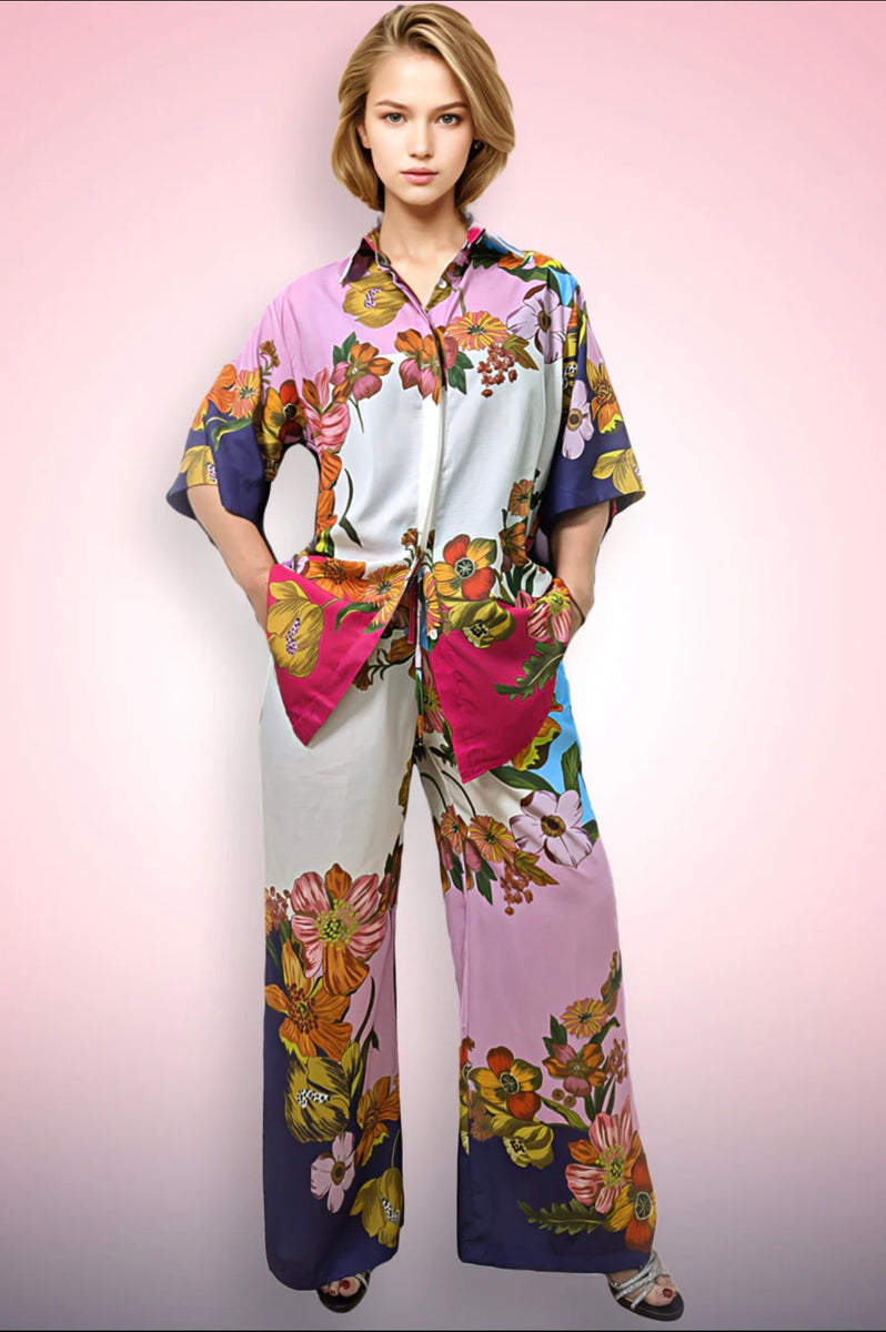 Better ln Floral Pants Set