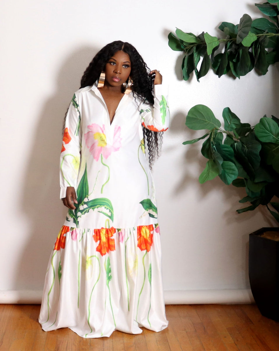 Hello Spring Maxi Dress Mixed Emotions Boutique