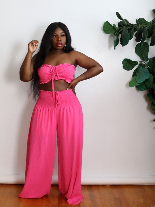 Take Me Away Pants Set Mixed Emotions Boutique