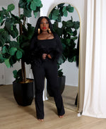 Load image into Gallery viewer, All In | Feather Jumpsuit | PRE ORDER 10/30-11/15/25

