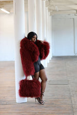 Load image into Gallery viewer, All About Me | Mongolian Crop  Coat ONLY
