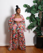 Load image into Gallery viewer, Botanical Burst | Cover Up Pants Set
