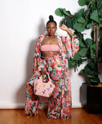 Load image into Gallery viewer, Botanical Burst | Cover Up Pants Set
