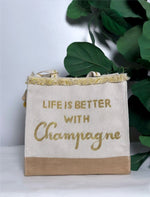 Load image into Gallery viewer, Champagne Forever | Tote Bag
