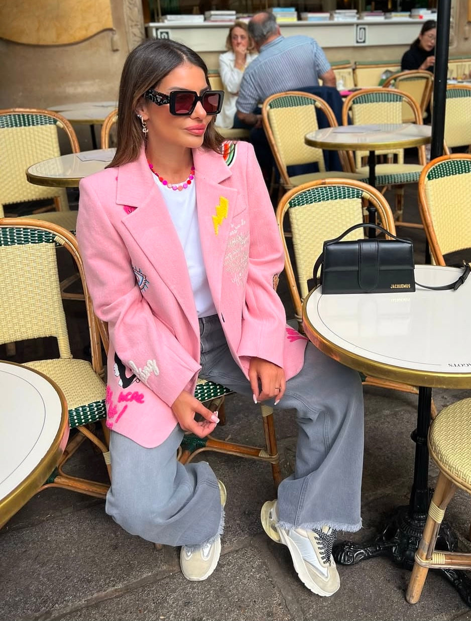 Girl Code | Blazer Jacket | Pink