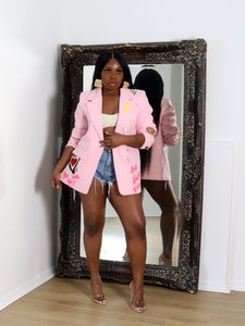 Girl Code | Blazer Jacket | Pink