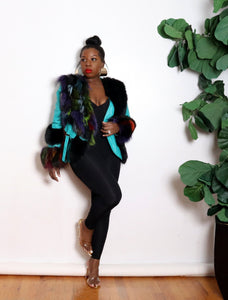 In My Element  | Faux Leather Fur