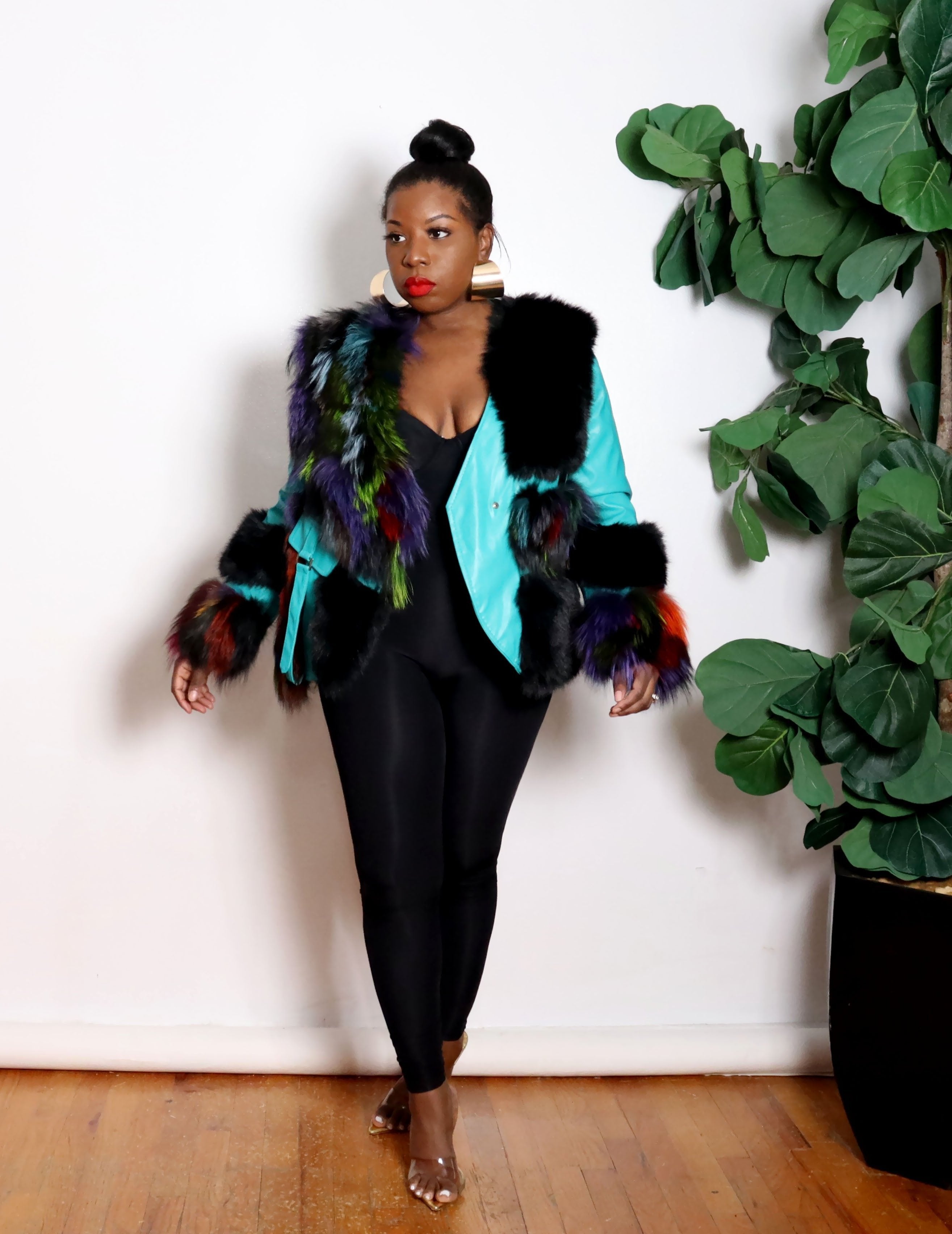 In My Element  | Faux Leather Fur