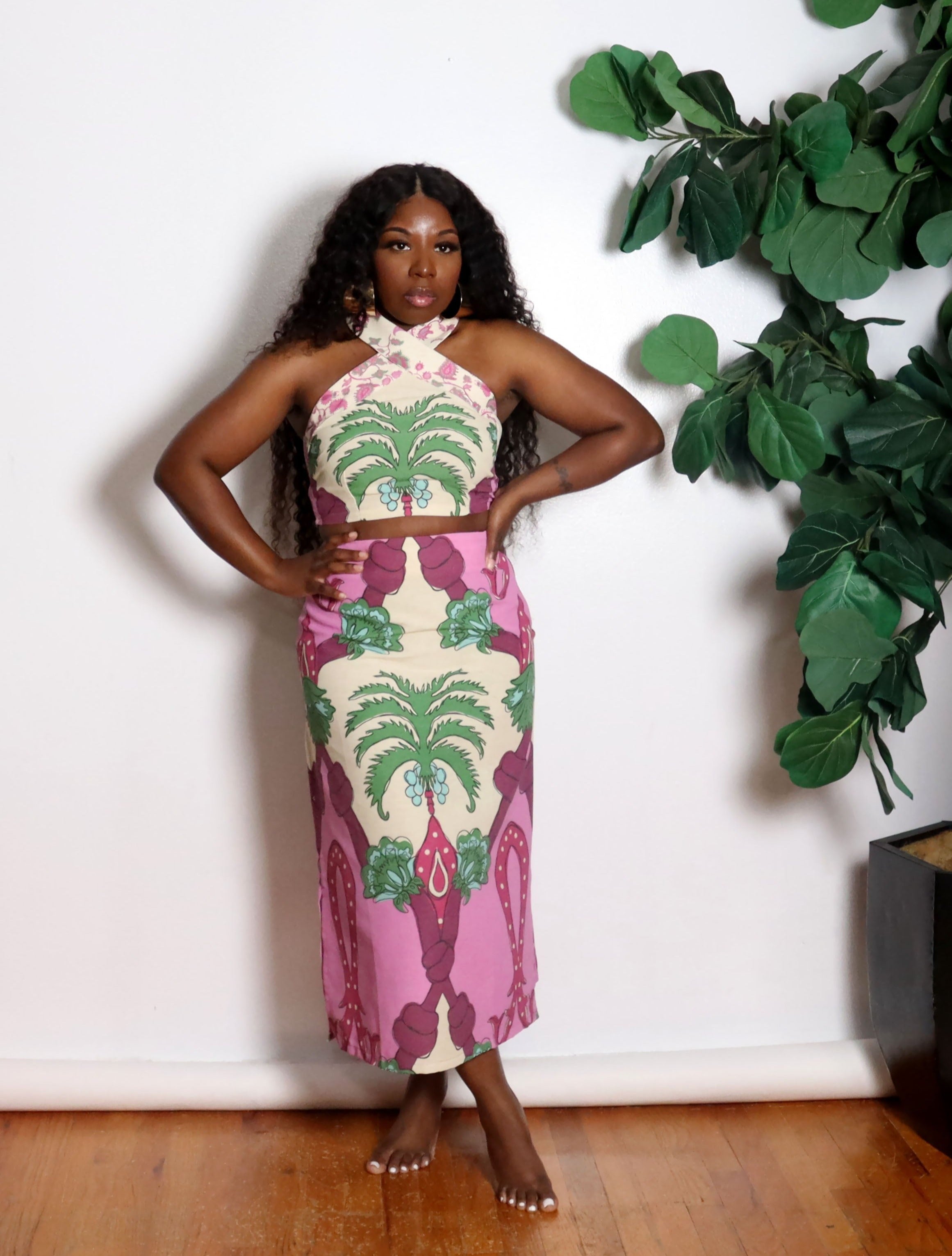 My Intentions | Linen Skirt Set