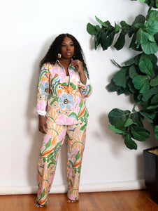 Pastel Bloom | Button Up