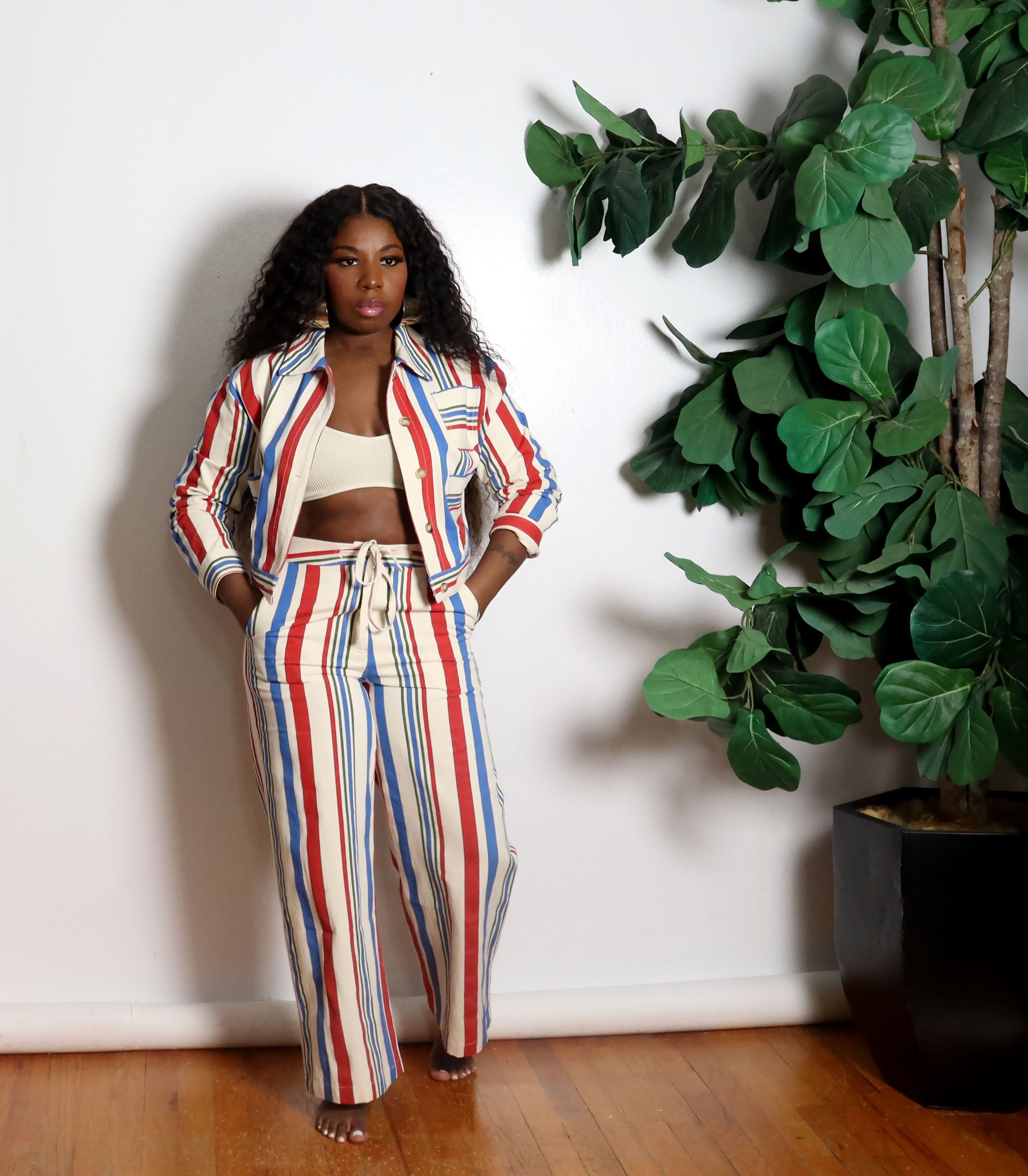 Stripe Me Down | Pants