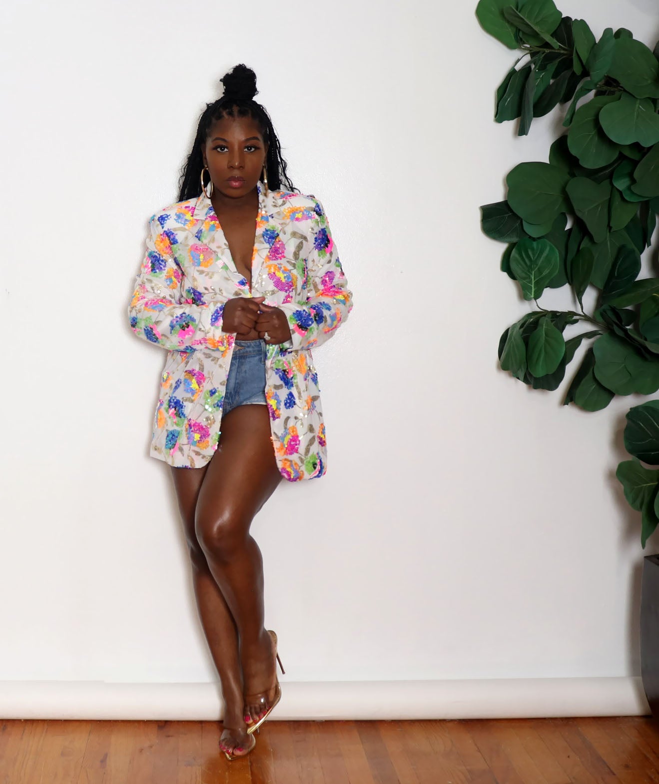 Sequins Garden | Shorts