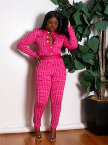 A-Maze | Bandage Pants Set