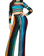 Load image into Gallery viewer, Stripes Me Down | Pants Set
