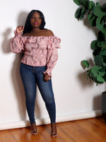 Load image into Gallery viewer, Smooches | Off Shoulder Blouse
