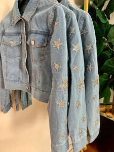 Super Star | Crop Denim Jacket