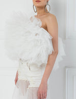 Load image into Gallery viewer, Puff Puff | Tulle Crop
