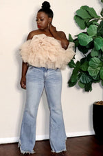 Load image into Gallery viewer, Puff Puff | Tulle Crop
